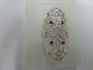 Anillo con Zircón y Granada