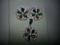 Conjunto Aros y Dije